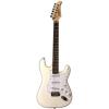 Silvertone SS15 WHT Solid-Body Electric Guitar, Gloss White #1 small image