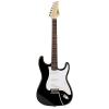 Legacy Solid Body Electric Guitar, Black #1 small image