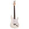 Crestwood ST920WH Solid Body Electric Guitar, Whisper White #1 small image