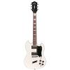 Guild S-100 Polara Solid Body Electric Guitar with Case (White) #1 small image