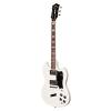 Guild S-100 Polara Solid Body Electric Guitar with Case (White) #2 small image