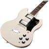 Guild S-100 Polara Solid Body Electric Guitar with Case (White) #3 small image