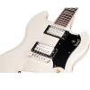 Guild S-100 Polara Solid Body Electric Guitar with Case (White) #4 small image