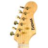 Bad Aax SST13 Solid-Body Electric Guitar, Gold #2 small image