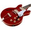 Epiphone CASINO Coupe Thin-Line Hollow Body Electric Guitar, Cherry Red #3 small image