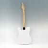 Legacy Solid Body Single Cutaway Electric Guitar, White #2 small image