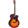 Yamaha FJX730SC Jumbo Solid Top Acoustic-Electric Guitar - Rosewood, Brown Sunburst #2 small image