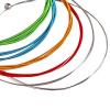 ADSRO Set 6 Rainbow Colorful Color Steel Strings for Acoustic Guitar 1M