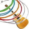 ADSRO Set 6 Rainbow Colorful Color Steel Strings for Acoustic Guitar 1M #2 small image