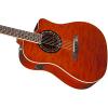 Fender T-Bucket 300CE Cutaway Acoustic-Electric Guitar, Quilted Maple Top, Mahogany Back and Sides, Fishman Preamp - Amber #5 small image