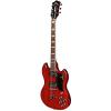 GuildS-100 Polara CHR Solid Body Electric Guitar, Cherry Red with Guild Hard Case, ChromaCast Electric Strings, Cable, Strap, Picks, Stand and Polish Cloth #4 small image