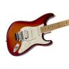 Fender Standard Stratocaster Electric Guitar - Flamed Maple Top - with Floyd Rose Locking Tremolo - Maple Fingerboard, Aged Cherry Burst #4 small image