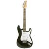 Crestwood ST920LHBK Solid Body Electric Guitar, Left Handed , Black #1 small image