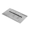 Aenmil&reg; Long lasting Stainless Steel Measuring String Action Gauge Ruler Guide Setup Measuring Luthier Tool For Guitar Bass Mandolin, Banjo Instruments, Can be Used to Measure String Height, Bridge Saddle Height, Saddle Slot Depth and etc.