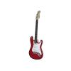 Monoprice 610102 California Classic Solid Body Electric Guitar, Red