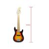 D'Luca Kids 30 Inches Electric Guitar Package 1/4 Size Sunburst #2 small image