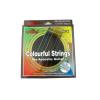 Musiclily Alice Stainless Steel &amp; Coated Rainbow Colorful Color Strings Set for Acoustic Guitar String #1 small image