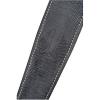 Fender Road Worn Distressed Leather Guitar Strap Black #2 small image