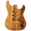 YMC Strat/Stratocaster Replacement Body SSS, HSS or HSH - Professional Body Poplar Wood - Primed/Unfinished #1 small image