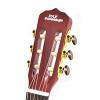 Pyle PGA32RBR - Classical Electric Acoustic Guitar - Built in Preamp and Pickup - Nylon Strings Ideal for Beginners - Mahogany