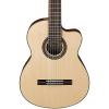 Ibanez G207CWCNT Solid Top Classical Acoustic 7-String Guitar Gloss Natural #1 small image