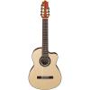 Ibanez G207CWCNT Solid Top Classical Acoustic 7-String Guitar Gloss Natural #2 small image
