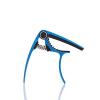 Rinastore Guitar Capo - Acoustic &amp; Electric Guitar Capo - Ultra Lightweight Aluminum Metal for 6 &amp; 12 String Instruments (MMS-Blue)