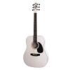 Kay Guitar K537W Vintage Acoustic Dreadnought Steel String Guitar-White Tuxedo #2 small image