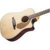 Fender Sonoran SCE Acoustic Electric Guitar, Rosewood Fingerboard, Natural (v2) #4 small image