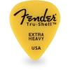 Fender 351 Shape Picks, Tru-Shell, Extra Heavy for electric guitar, acoustic guitar, mandolin, and bass #4 small image