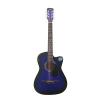 Blueseason 38&quot; Acoustic Guitar Beginner Starter Series Package with Bag, Strings, Picks,Blue #1 small image