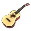 Classic Acoustic Beginners Kid's 6 Stringed Toy Guitar Instrument, Comes with Guitar Pick, Extra Guitar String (Natural)