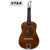 Star martin d45 MG50-BW martin guitar strings acoustic medium Kids guitar martin Acoustic martin Toy martin guitar accessories Guitar 23-Inches, Brown Color #4 small image