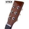 Star martin d45 MG50-BW martin guitar strings acoustic medium Kids guitar martin Acoustic martin Toy martin guitar accessories Guitar 23-Inches, Brown Color #6 small image