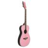 Daisy Rock Pixie Acoustic Guitar Starter Pack, Powder Pink