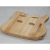 Solo Tele Style Double Neck DIY Guitar Kit, Basswood Body, Maple FB, DTCK-1 #2 small image