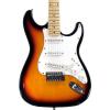 Bad Aax SST06 Double Cut-Away Guitar with Maple Neck, Tobacco Burst #1 small image