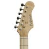 Bad Aax SST06 Double Cut-Away Guitar with Maple Neck, Tobacco Burst #3 small image