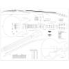 Full Scale Plans for the Gibson Les Paul Double Cutaway Electric Guitar - Technical Design Drawings