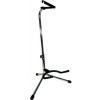 Stagg SG-A100CR Neck Fork with Safety Strip Tripod Guitar Stand with Folding Legs - Chrome #1 small image