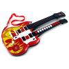 Double Neck Flaming Rock 'n Roll Battery Operated Children's Kid's Toy Guitar w/ Lights, Sounds #2 small image