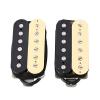 LYWS 2PCS Zebra Electric Guitar Humbucker Pickup Alnico 5 Magnet Double Coil Neck &amp; Bridge Pickup #2 small image