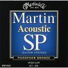 Martin dreadnought acoustic guitar MSP4200 martin acoustic guitar SP martin guitars acoustic Phosphor martin guitar strings Bronze martin acoustic guitars Acoustic Guitar Strings, Medium #1 small image