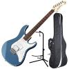 Yamaha PAC112J Pacifica HSS Double Cutaway Electric Guitar with Tremolo - Lake Blue #1 small image