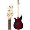 Rogue Rocketeer Electric Guitar Pack Wine Burst #5 small image