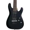 Schecter Guitar Research C-7 Deluxe Seven-String Electric Guitar Satin Black #1 small image