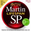 Martin martin acoustic strings MSP6100 martin guitars SP acoustic guitar strings martin Lifespan guitar martin 80/20 martin strings acoustic Bronze Light Acoustic Guitar Strings