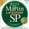 Martin acoustic guitar martin MSP6000 martin d45 SP martin acoustic strings Lifespan martin guitar accessories 80/20 martin guitar strings acoustic medium Bronze Acoustic String, Extra Light #1 small image