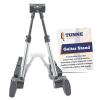 Tunne Guitar Stand for Acoustic, Electric or Bass Keeps Your Instrument Safe and Secure (Silver) #1 small image