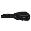 Lujex Thicken Padded Anti-collision 41 Inch Gig Bag Double Shoulder Hand Carry Guitar Case (Black)